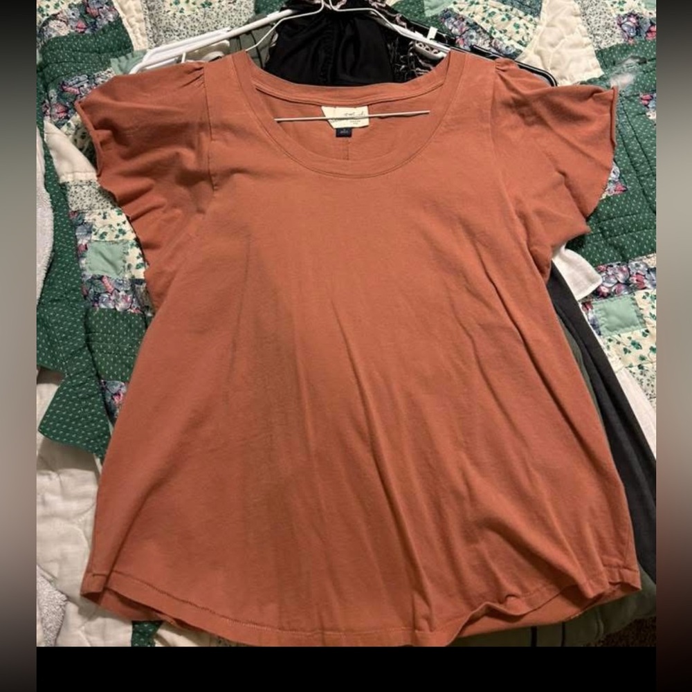 Universal Thread Women's Terracotta Short Sleeve Tee